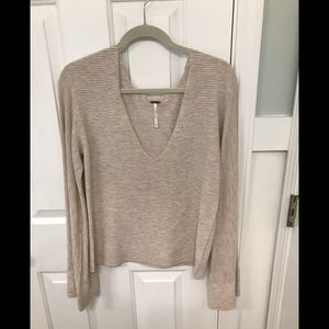 Free People Starman Bell-Sleeve Sweater